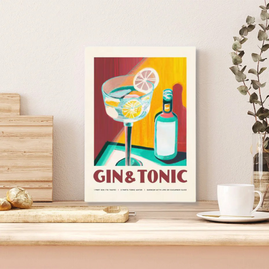 Affiche Gin Tonic