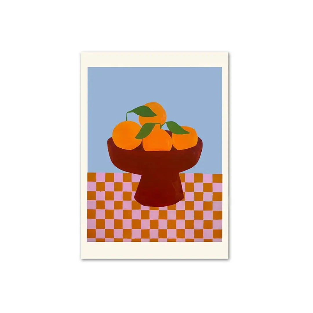 Affiche Pop Oranges