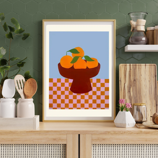 Affiche Pop Oranges