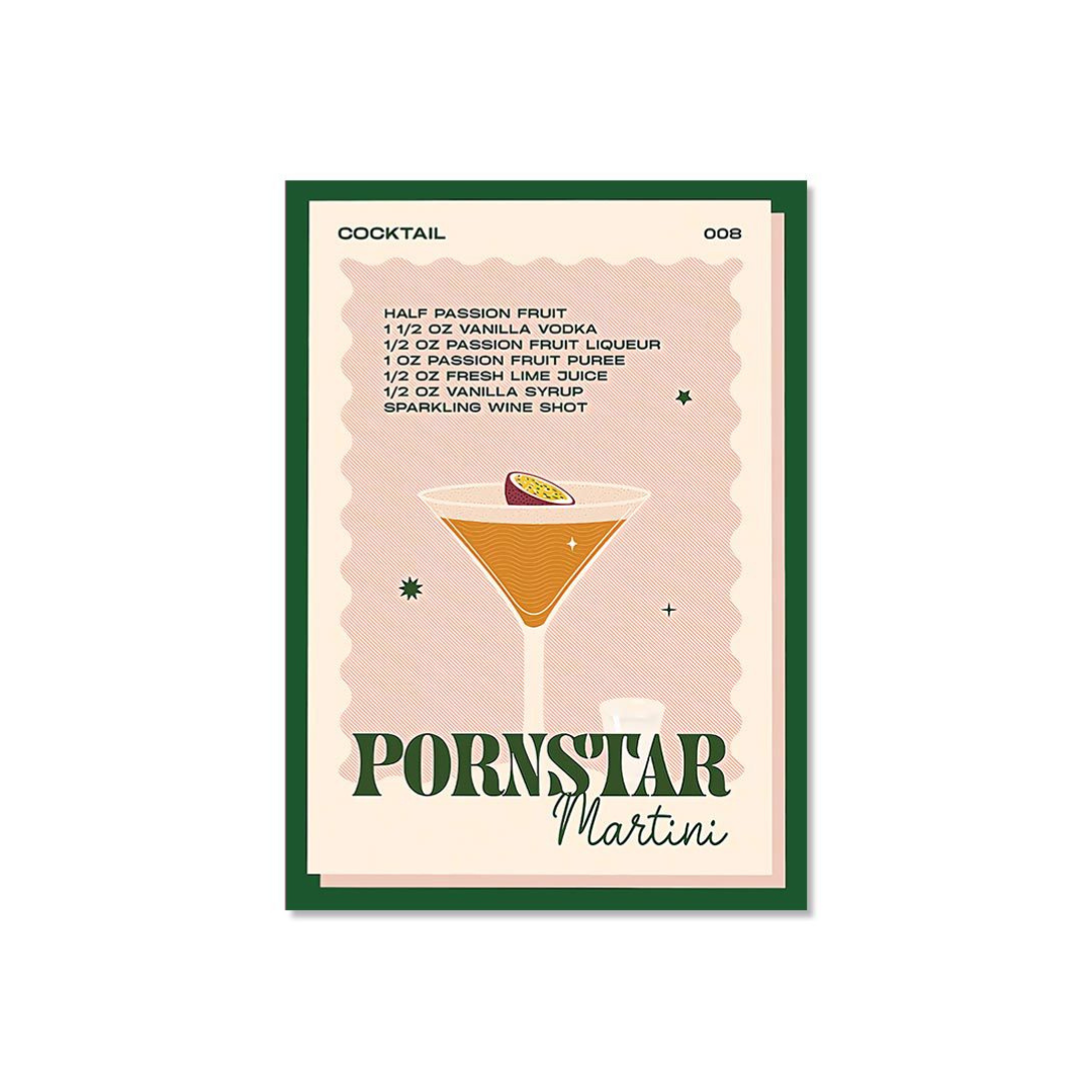 Affiche Cocktail | Pornstar