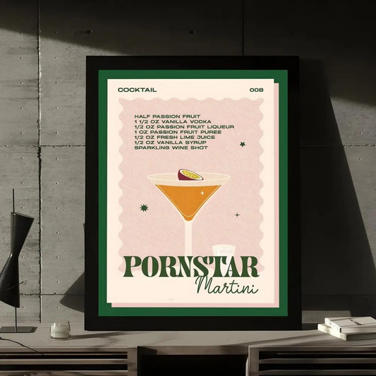 Affiche Cocktail | Pornstar