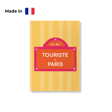 Affiche Touriste à Paris