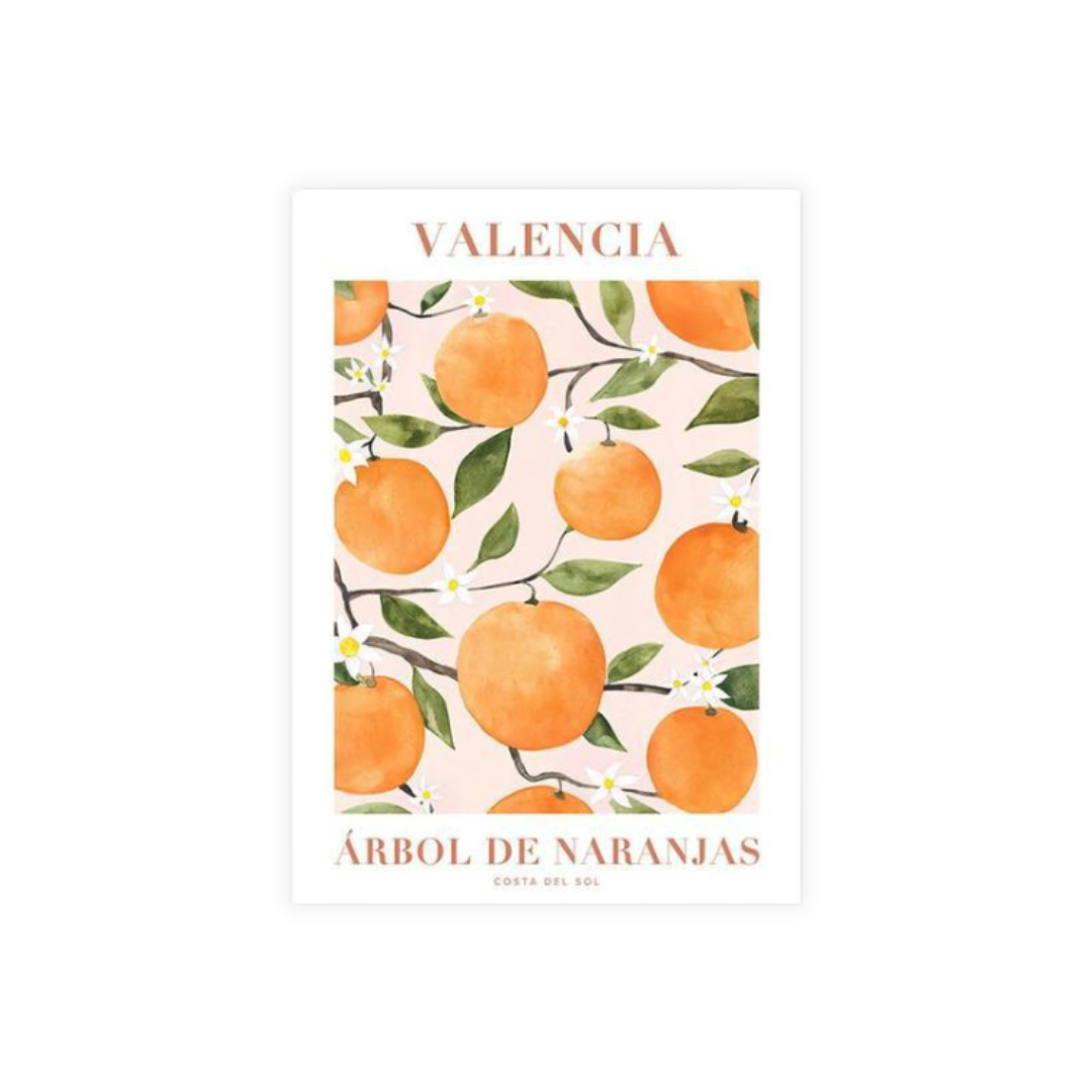 Affiche Valencia - Oranges