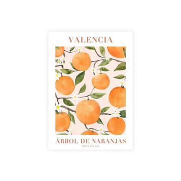 Affiche Valencia - Oranges