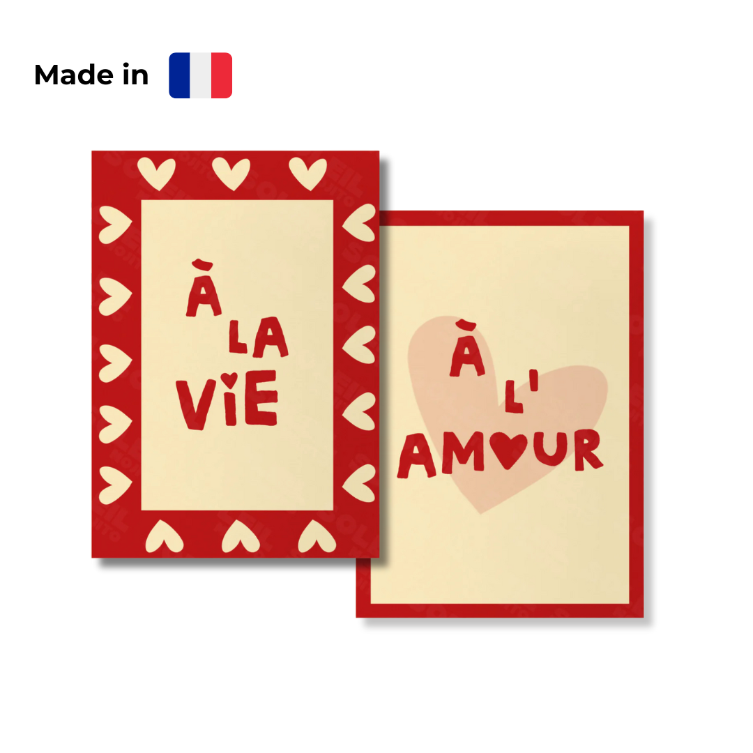 Affiches À la Vie... À l'Amour