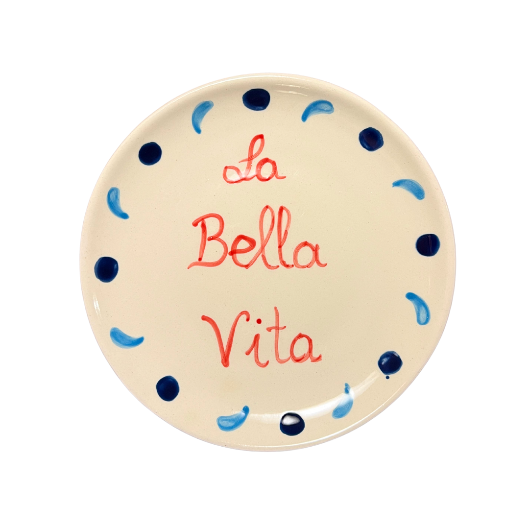 Assiette La Bella Vita by Kult Collection