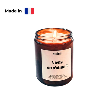 Bougie Parfumée Viens On s'Aime