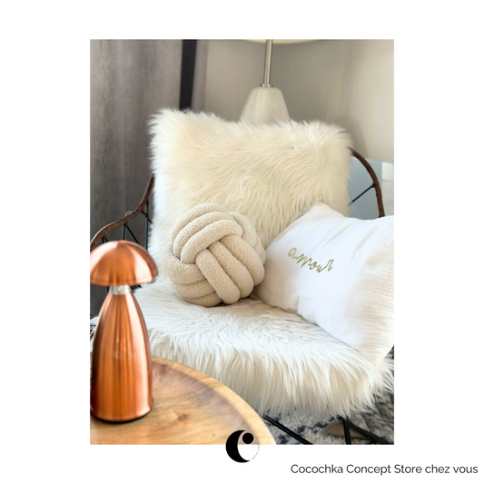 Coussin Cocoon | Ecru