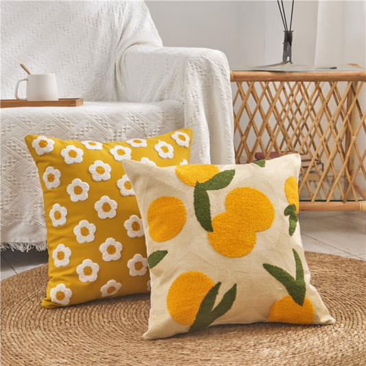 Housse Coussin Lemon