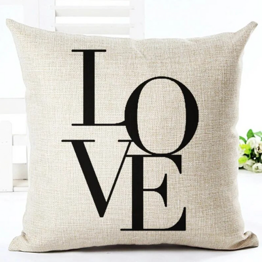 Housse Coussin Love