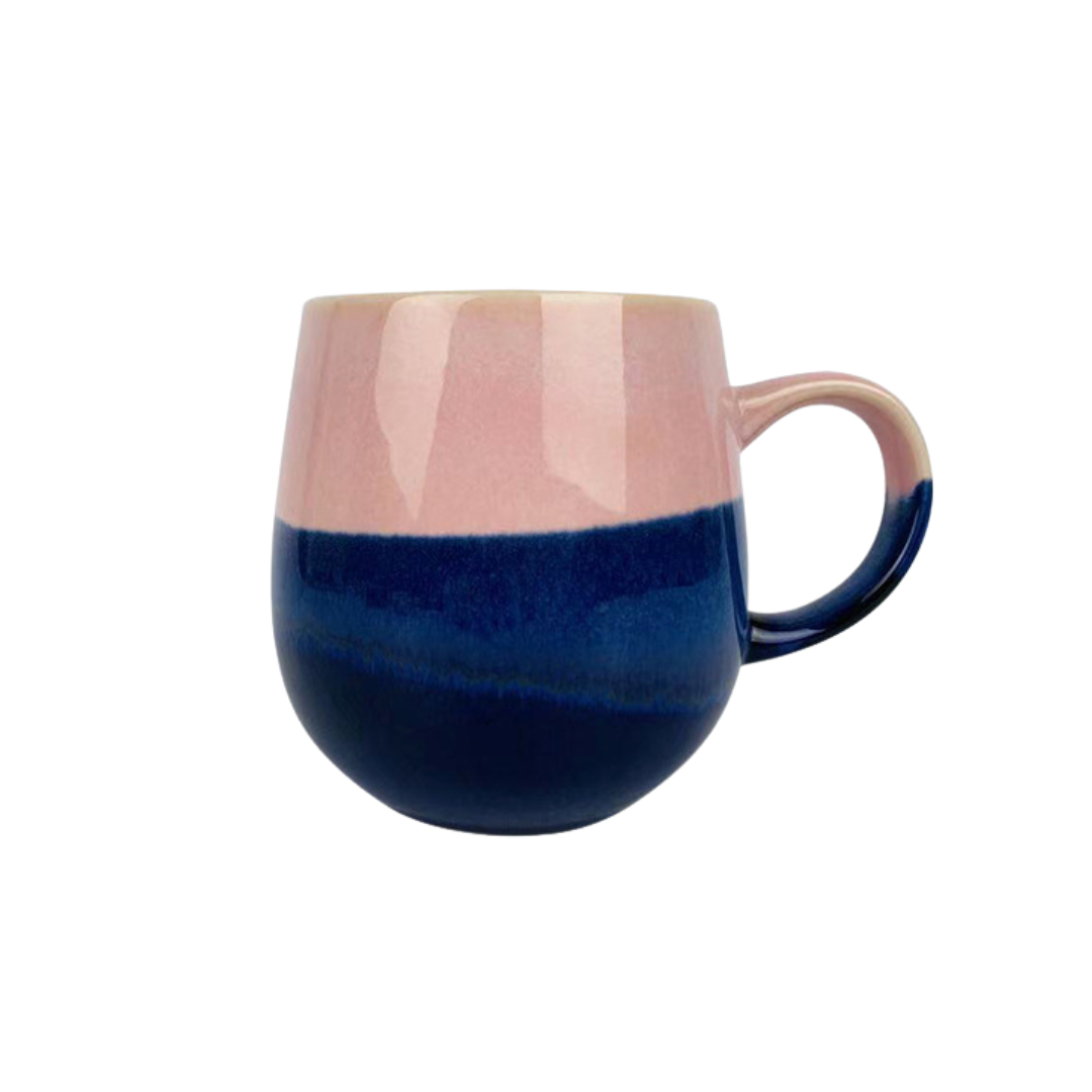 Mug Sintra en Céramique｜Rose & Navy