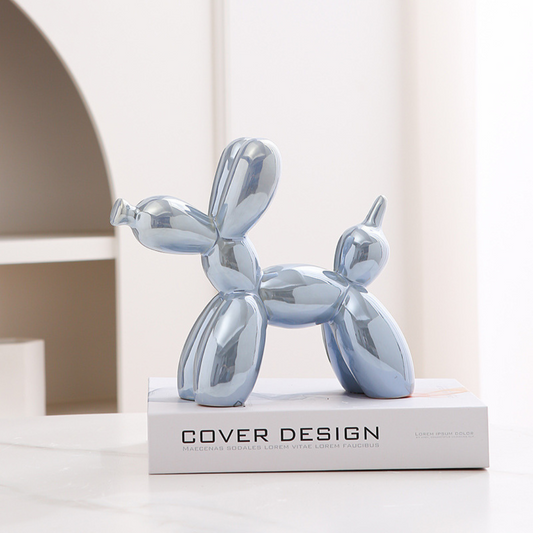 Statuette Chien Balloon｜Pastel